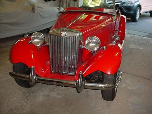 1953 mg td roadster convertible owned by caring physician for over 30 years
