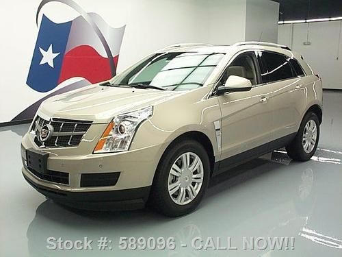 2012 cadillac srx lux pano sunroof nav rear cam only 3k texas direct auto