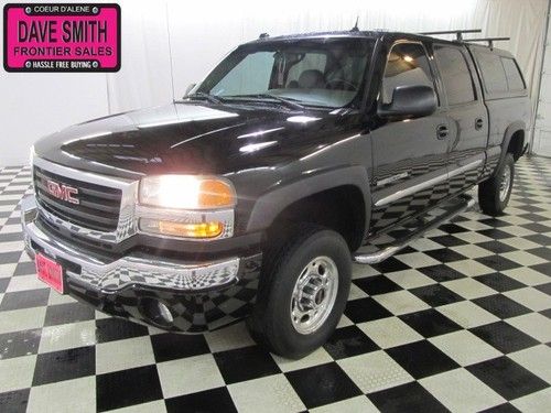 2004 crew cab short box canopy tow hitch heated leather cd player tube steps