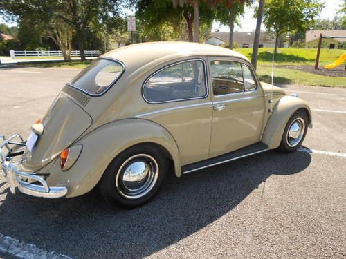 1965 volkswagon beetle coupe very clean