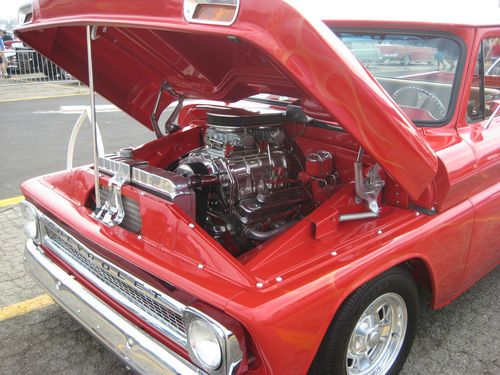 1964 red chevy pick-up