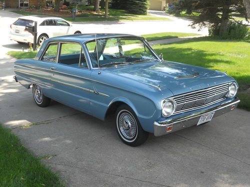 1963 ford falcon 2 door sedan deluxe trim no reserve!