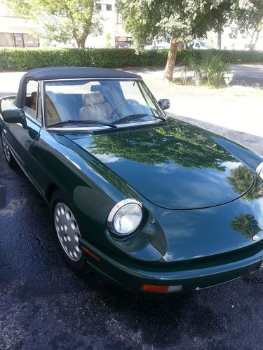 1994 alfa romeo spider veloce ce very rare number 072 of 190