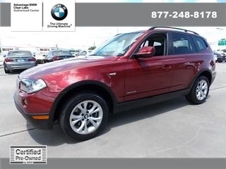 Cpo certified preowned x3 30i awd panoramic sunroof new tires 17" alloys 1 owner