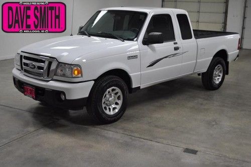 2011 white super cab 4wd short box 5spd manual cloth tow bedliner!!! call today!