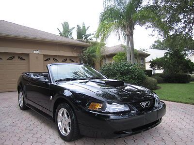 04 ford mustang convertible v6 3.9 auto 12k miles 1 fl owner like brand new mint