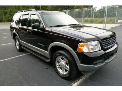 2002 ford explorer xlt 4x4 leather seats sunroof towing package no reserve only