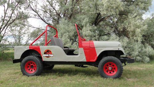 1974 jeep cj6 with jurassic park paint job!  not cj5 cj7 cj8 wrangler