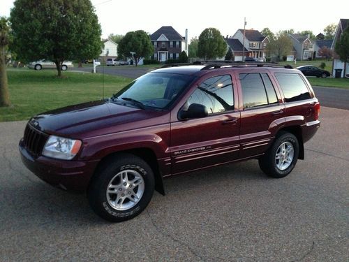 2000 jeep grand cherokee limited sport utility 4-door 4.0l