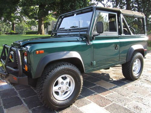 D90 nas soft top british racing green #1914 of 2592 41k miles winch arb badger