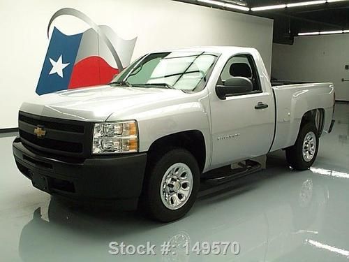 2012 chevy silverado 1500 reg 4.3l v6 side steps 13k mi texas direct auto