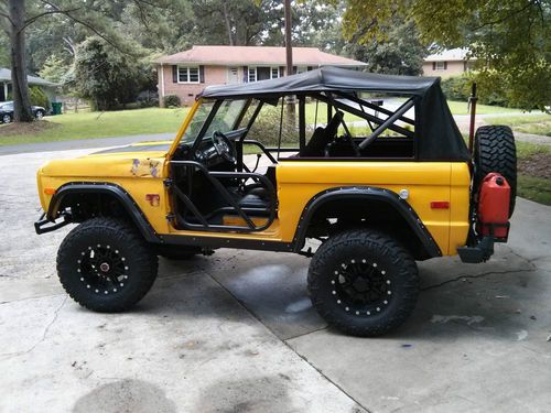 Sell new 1974 Classic Early Ford Bronco - Lifted Partial ...