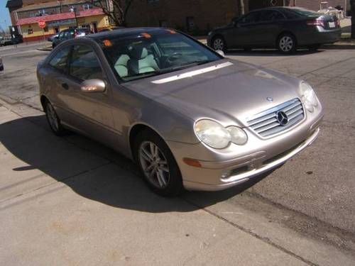 2003 mercedes-benz c230 kompressor coupe 2-door 1.8l