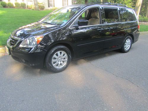 2008 honda odyssey ex-l 5-door 3.5l rear entertainment and navigation