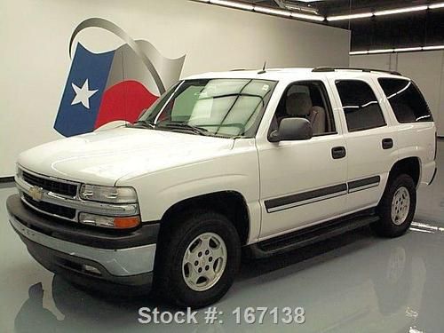 2005 chevy tahoe 5.3l v8 8passenger bose audio only 58k texas direct auto