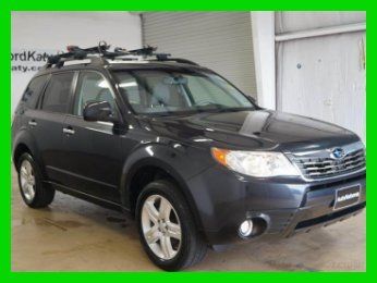 2010 subaru forester 2.5l awd, automatic, power moonroof, leather, 1-owner