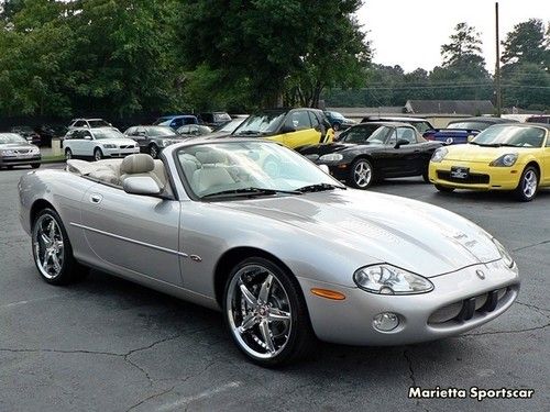 01 jaguar xkr convertible - only 31k miles! must see!