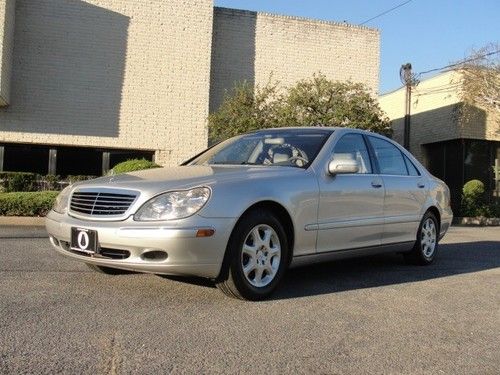 2001 mercedes-benz s430, only 51,417 miles, just serviced
