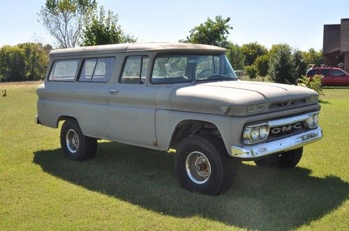 Sell used 1962 GMC Suburban 4x4 Stock with GM 350 V8 in ... Sell used 1962 GMC Suburban 4x4 Stock with GM 350 V8 in ...
