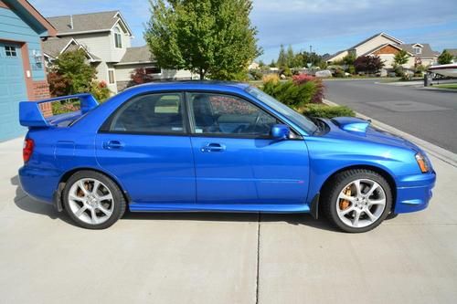 2004 subaru wrx sti - only 20,200 miles, excellent condition, one owner, carfax