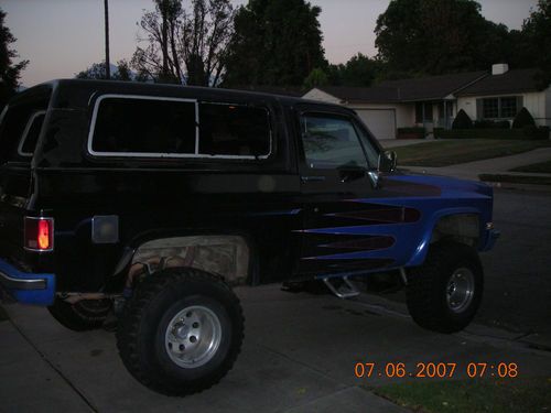 Sell used 1985 CHEVY BLAZER K5 -- DIESEL in Pomona ... Sell used 1985 CHEVY BLAZER K5 -- DIESEL in Pomona ...