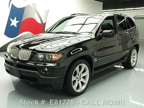 2004 bmw x5 4.8is awd pano sunroof htd leather 20's 67k texas direct auto