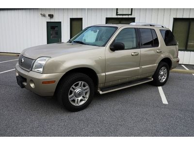 04 mountaineer dvd 3rd row seating no reserve non smoker awd 4x4 all wheel drive