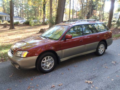 2004 subaru outback ltd wagon awd-new timing belt &amp; brakes-no reserve-inspected