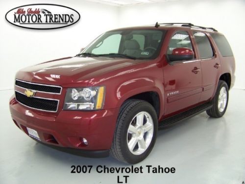 2007 chevy tahoe lt dvd roof leather heated memory seats power tailgate 64k
