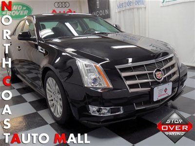 2011(11)cts 3.6l prem awd fact w-ty only 20k blk/blk save huge!!!