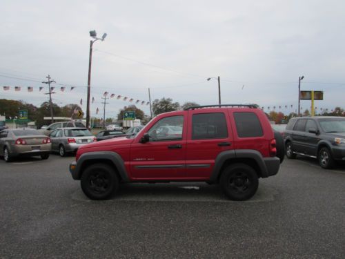 2003 jeep liberty 4wd clean car fax best price!