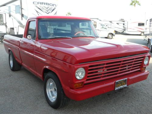 1967 ford f 100 frame up build very nice truck very clean