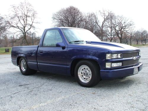 Sell used 1990 Chevy ss 454 pickup truck prostreet ...
