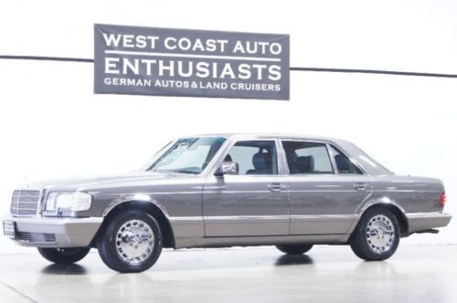 1988 mercedes benz 420sel only 59k original miles, close to mint condition