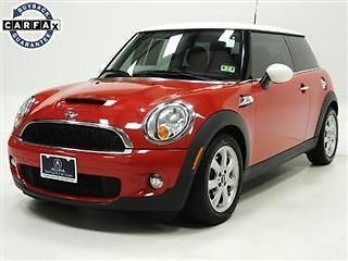 2008 mini cooper s 2dr coupe 6 speed manul leather cd/aux sport mode loaded!!