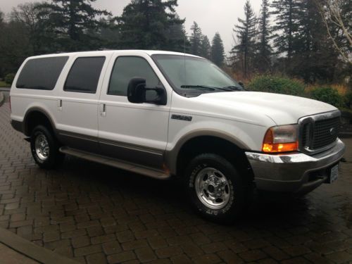 2000 ford excursion limited 4x4 7.3l powerstroke diesel only 46k original miles