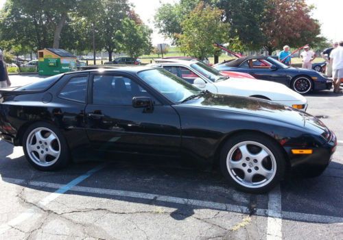 Porsche 944 turbo 951 rebuilt engine and much more!! black on black must see!!!!