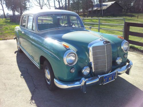 Sell used 1957 Mercedes 220S Sedan in Hixson, Tennessee ...