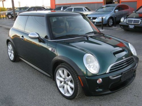 2004 mini cooper s supercharged - 82k miles - 6-speed - green - well kept - nice