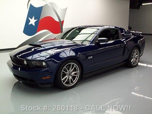 2012 ford mustang gt premium 5.0l 6speed brembo pkg 12k texas direct auto