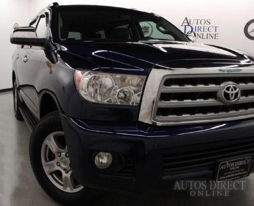 We finance 08 sequoia limited 4wd clean carfax heated leather seats sunroof