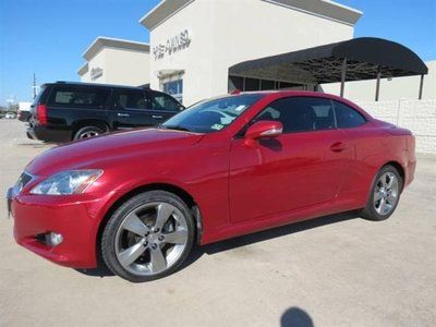 2010 lexus is250 convertible clean carfax! new tires!!!