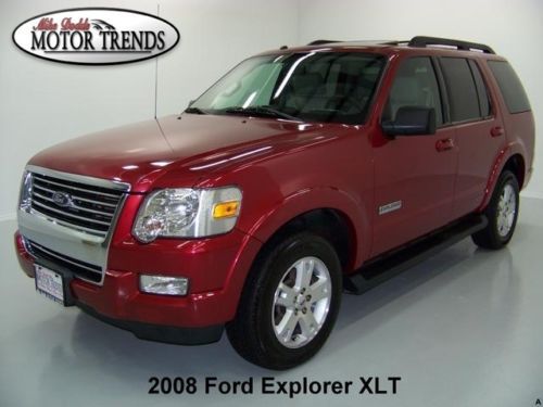 2008 ford explorer xlt sunroof leather 3rd row seat running boards alloys 78k