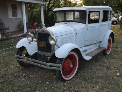 1929 ford model a sedan mordor hot rat rod restoration 1928 1930 1931