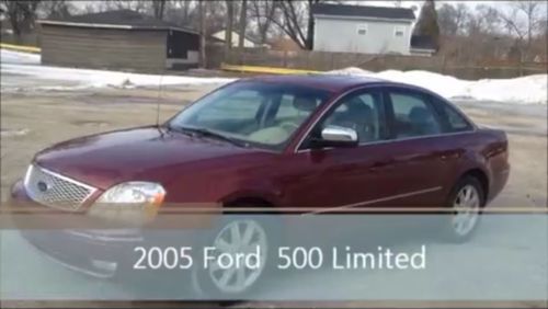 2005 ford five hundred limited sedan 4-door 3.0l
