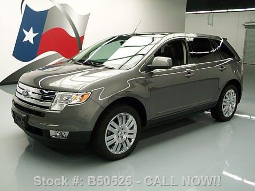 2010 ford edge limited leather vista roof nav 20&#039;s 35k  texas direct auto