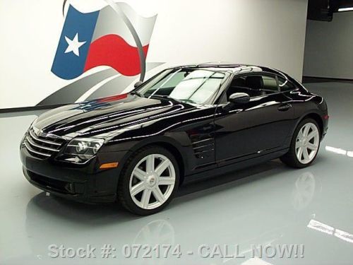 2007 chrysler crossfire 6-speed leather alloys only 56k texas direct auto