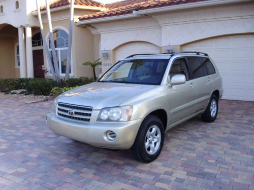 2003 toyota highlander limited*1 owner* 67,000 miles*florida car!!!