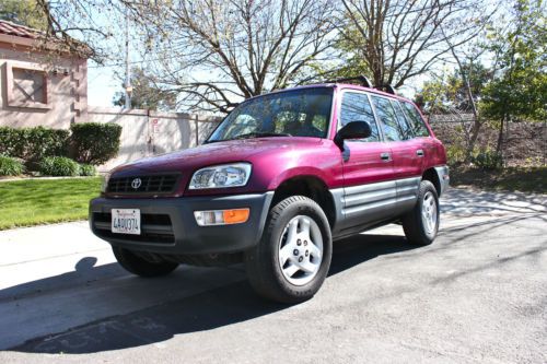 Sell used 1998 Toyota 98 RAV4 1 Owner CA Economical 4-Cylinder CLEAN