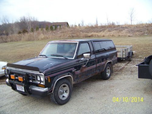 1986 ford ranger xl standard cab pickup 2-door 2.9l